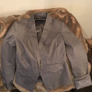 Banana Republic sz 2 gray blazer